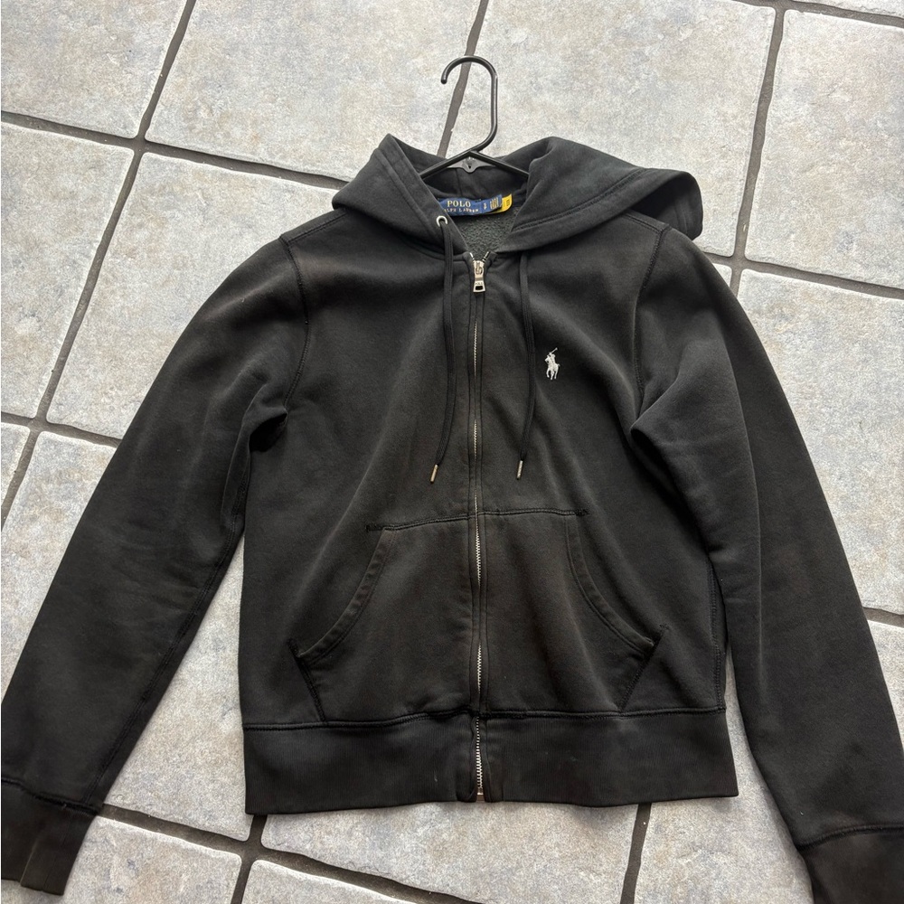 Polo by Ralph Lauren Black Hoodie Jacket